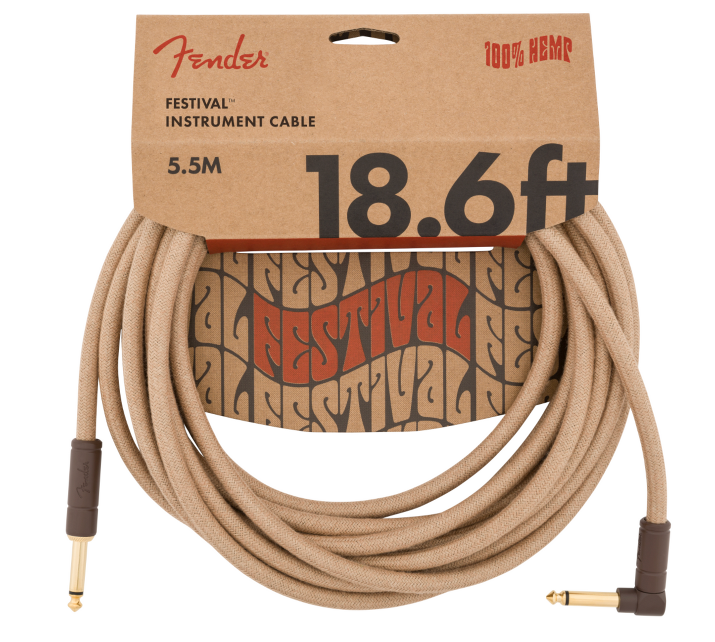 CABLE DE 18,6' DE ANGULARIDAD, CÁÑAMO PURO NAT N
