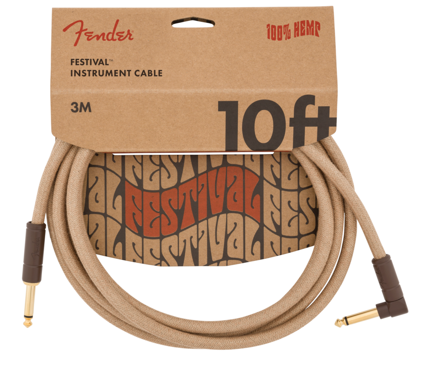 CABLE DE 10' DE ÁNGULO, CÁÑAMO PURO NAT N
