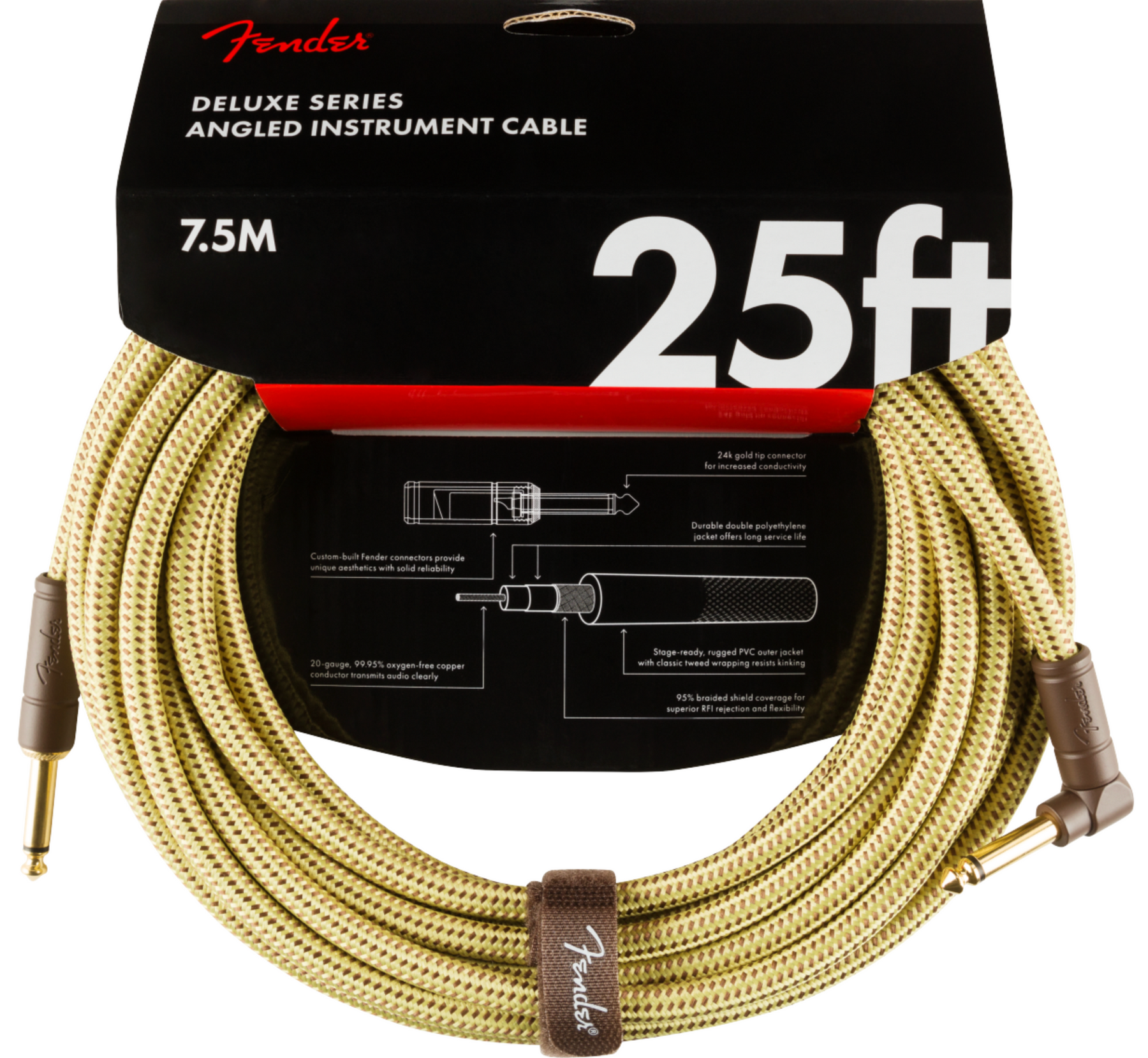 Cable Instantáneo Deluxe de 25' Twd N