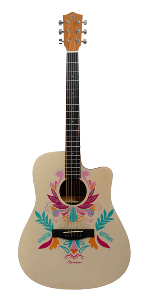 GUITARRA ACUSTICA BAMBOO FESTIVAL CON FUNDA | GA-41-FESTIVAL N