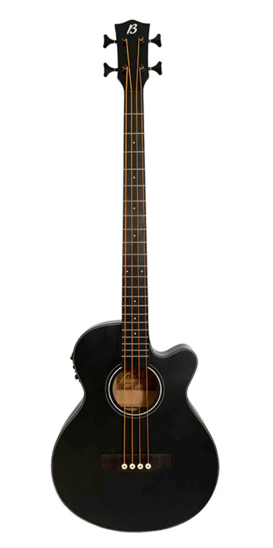 BAJO ELECTROACUSTICO NEGRO CON ECUALIZADOR INCLUYE FUNDA 40" | BA-40-BK-Q-AR N