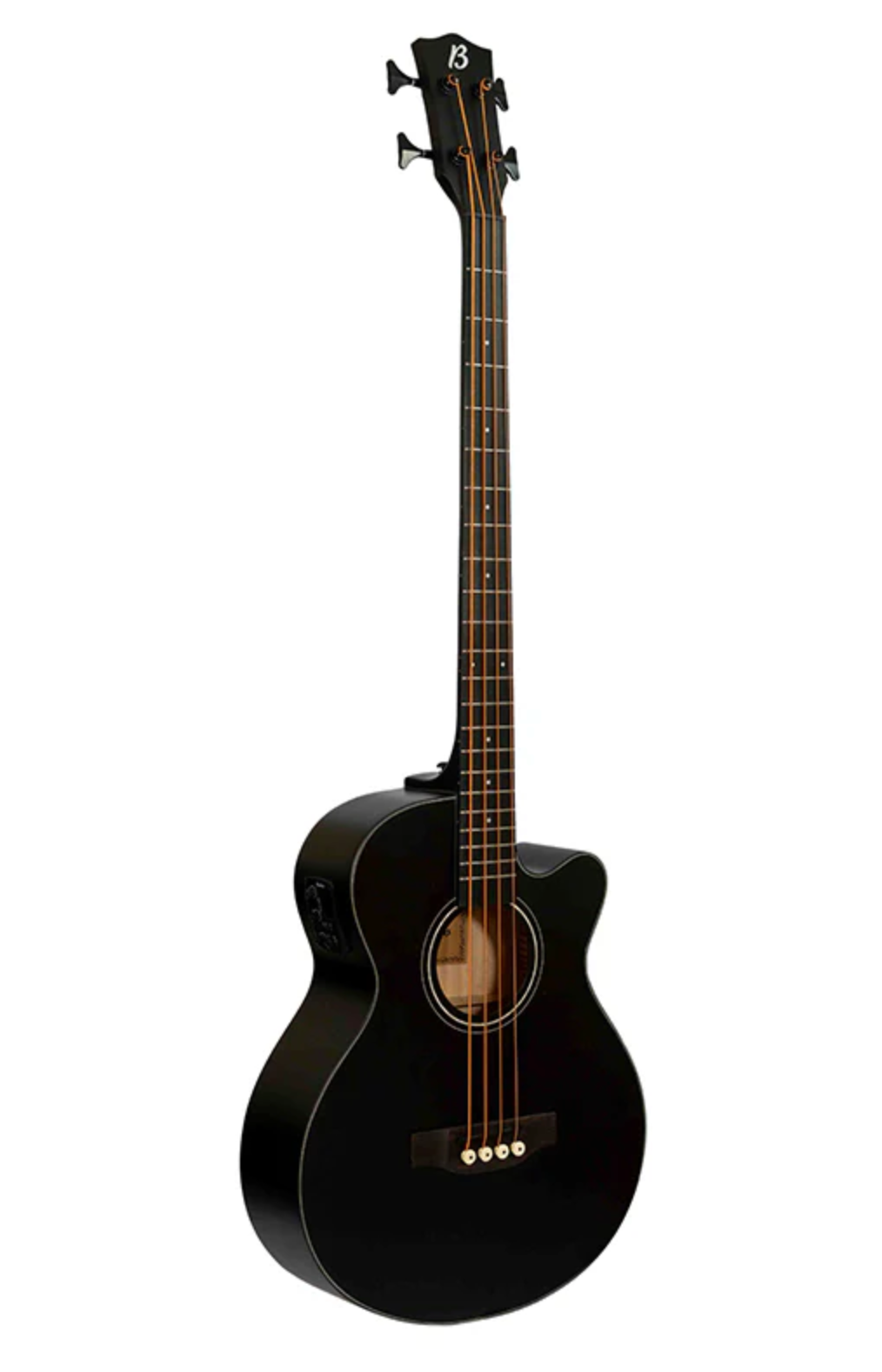 BAJO ELECTROACUSTICO NEGRO CON ECUALIZADOR INCLUYE FUNDA 40" | BA-40-BK-Q-AR N