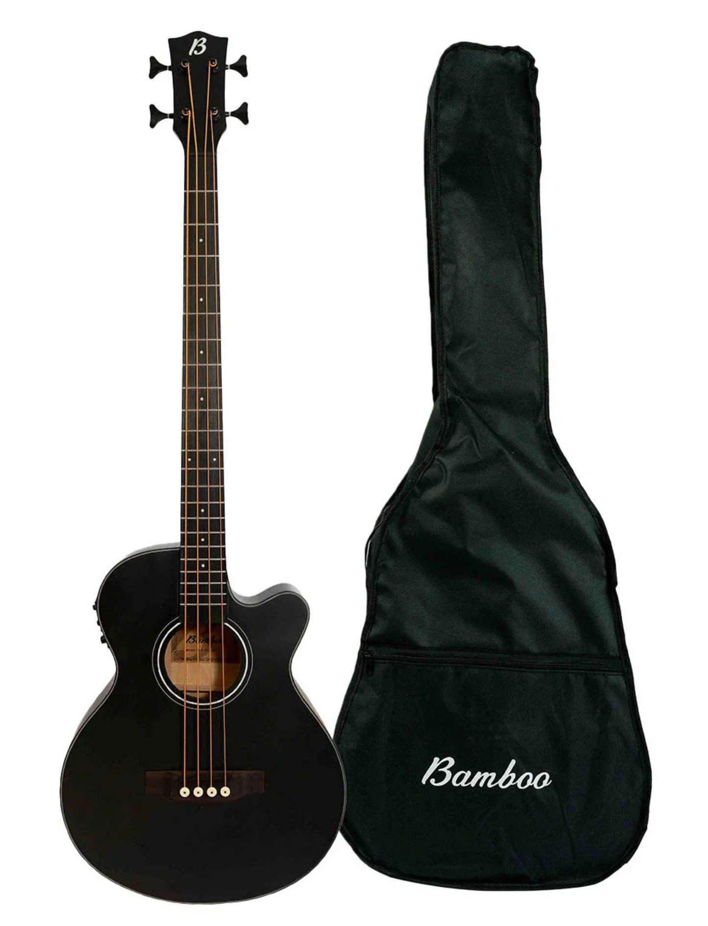 BAJO ELECTROACUSTICO NEGRO CON ECUALIZADOR INCLUYE FUNDA 40" | BA-40-BK-Q-AR N