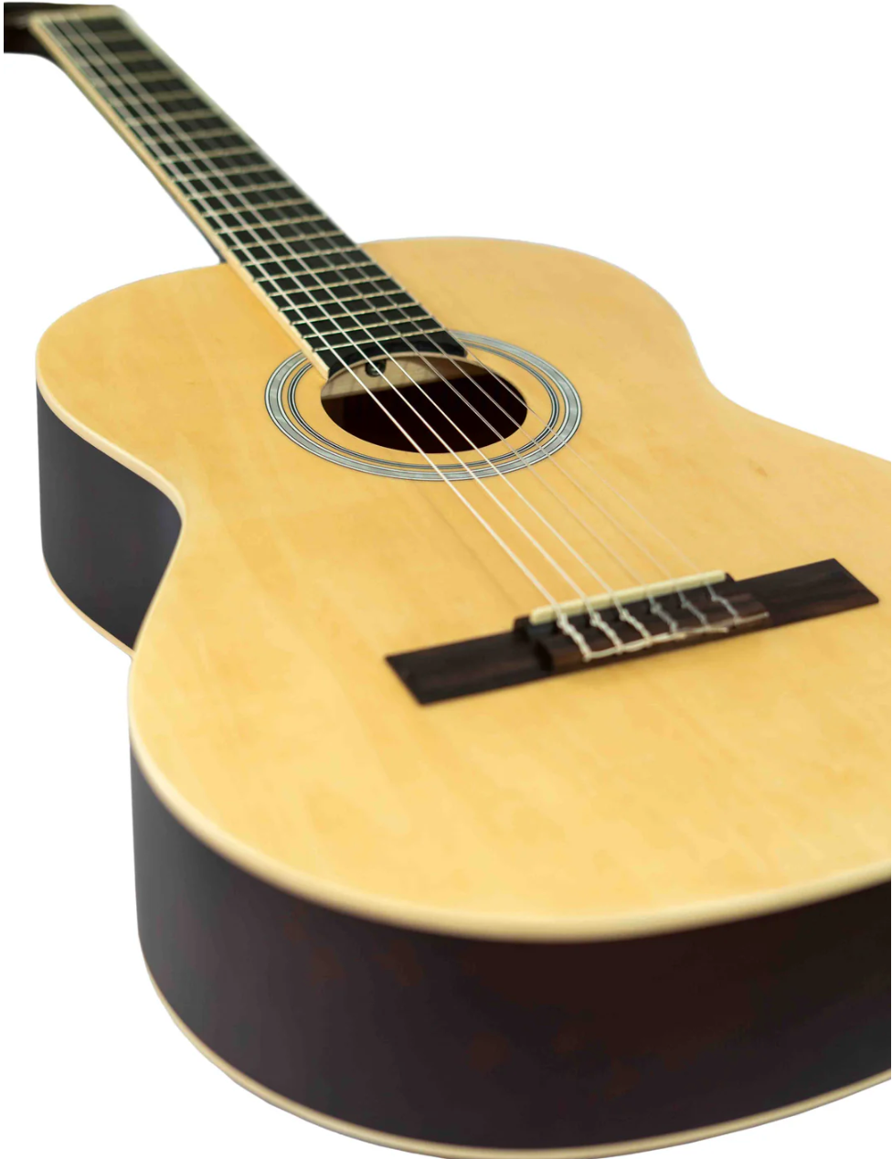 Guitarra Clasica Natural con Funda Bamboo Ar