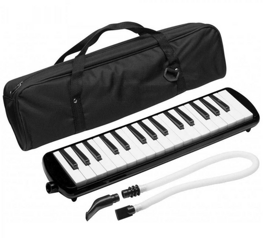 MELODICA 32 NOTAS NEGRA CON FUNDA | MELODICA-BK N