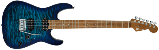 GUITARRA ELECTRICA CHARVEL PRO-MOD DK24 HH 2PT CM QM, Chlorine Burst | 2969411521 N
