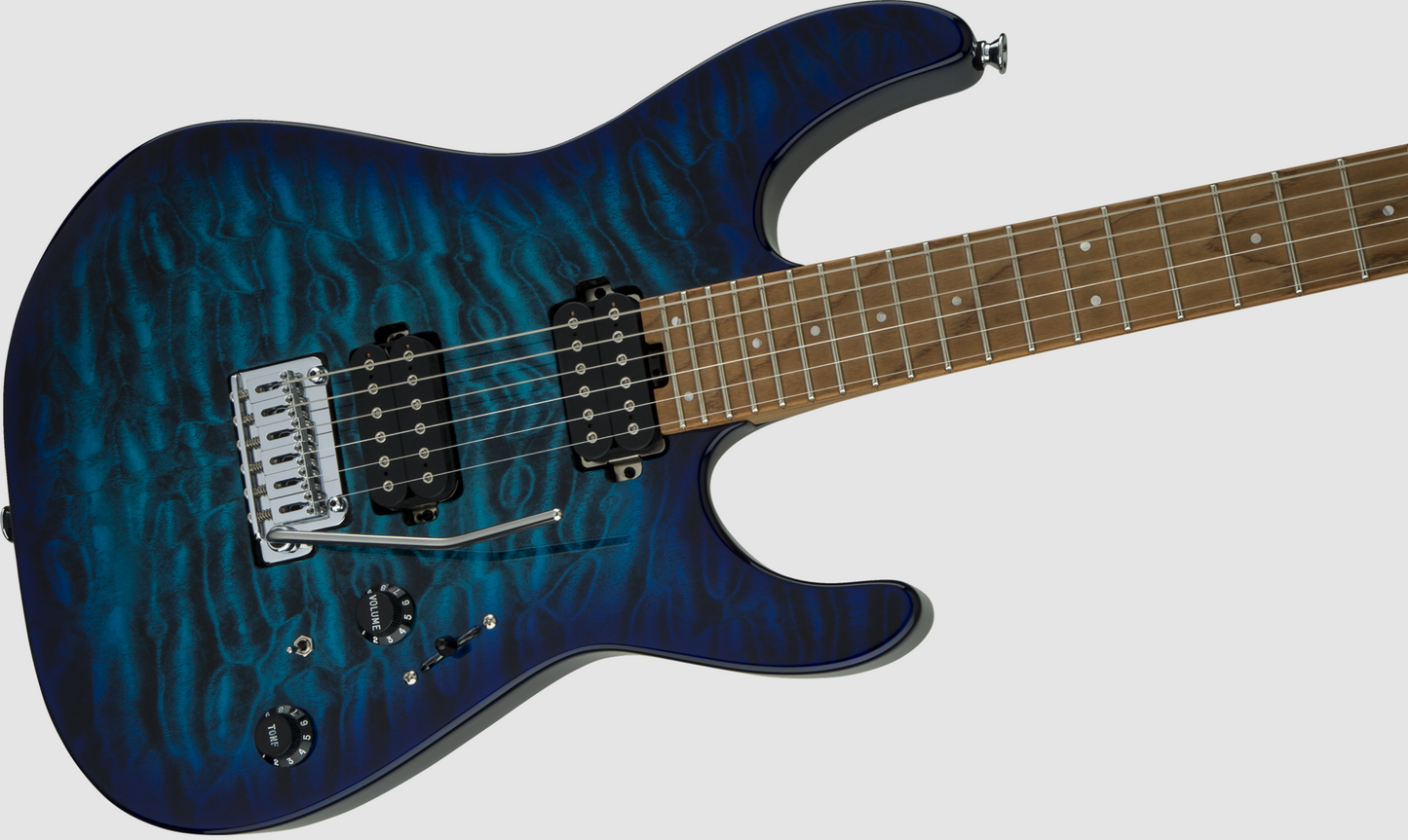 GUITARRA ELECTRICA CHARVEL PRO-MOD DK24 HH 2PT CM QM, Chlorine Burst | 2969411521 N