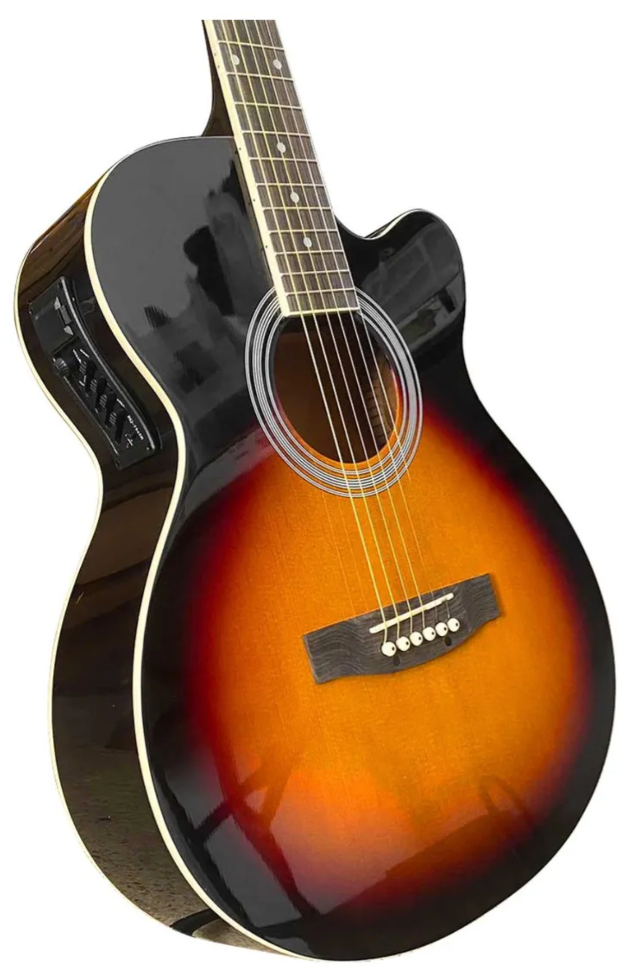 GUITARRA ELECTROACUSTICA 40" SOMBREADA SEGOVIA | SGF238CESB N