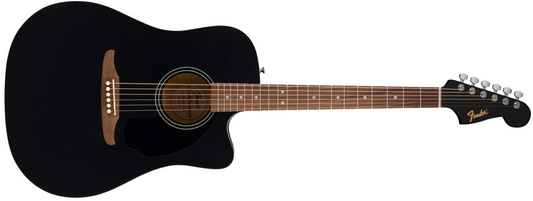 GUITARRA ELECTROACUSTICA FENDER CALIFORNIA DEBUT REDONDO™ CE, NEGRA | 0974010506 N M