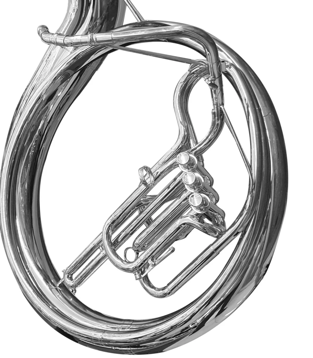 TUBA SOUSAFON NIQUELADO 26" CENTURYN | CNSS005 N