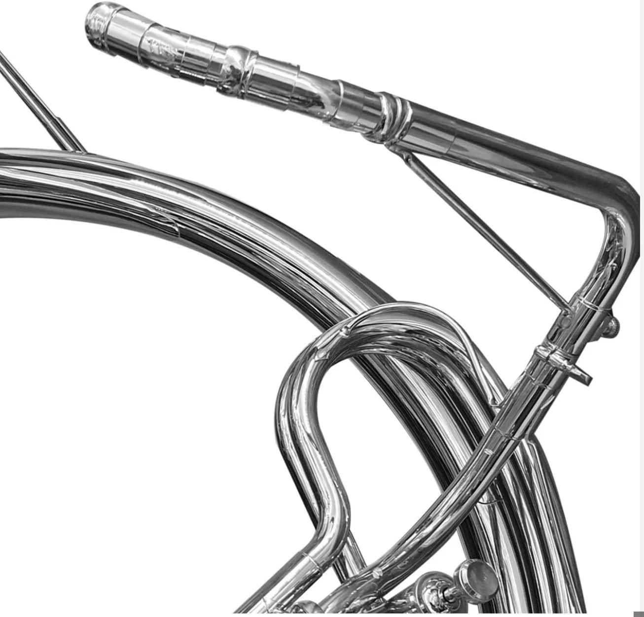 TUBA SOUSAFON NIQUELADO 26" CENTURYN | CNSS005 N