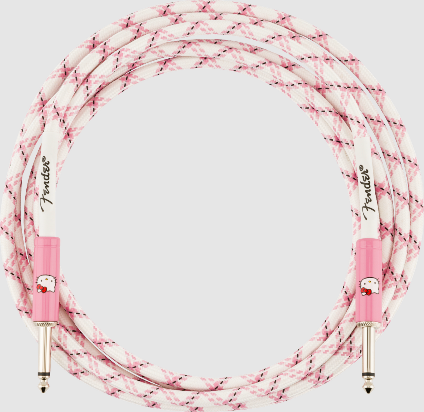CABLE FENDER® X HELLO KITTY® ORIGINAL ROSA/BLANCO DE 3 M | 0990818123 N