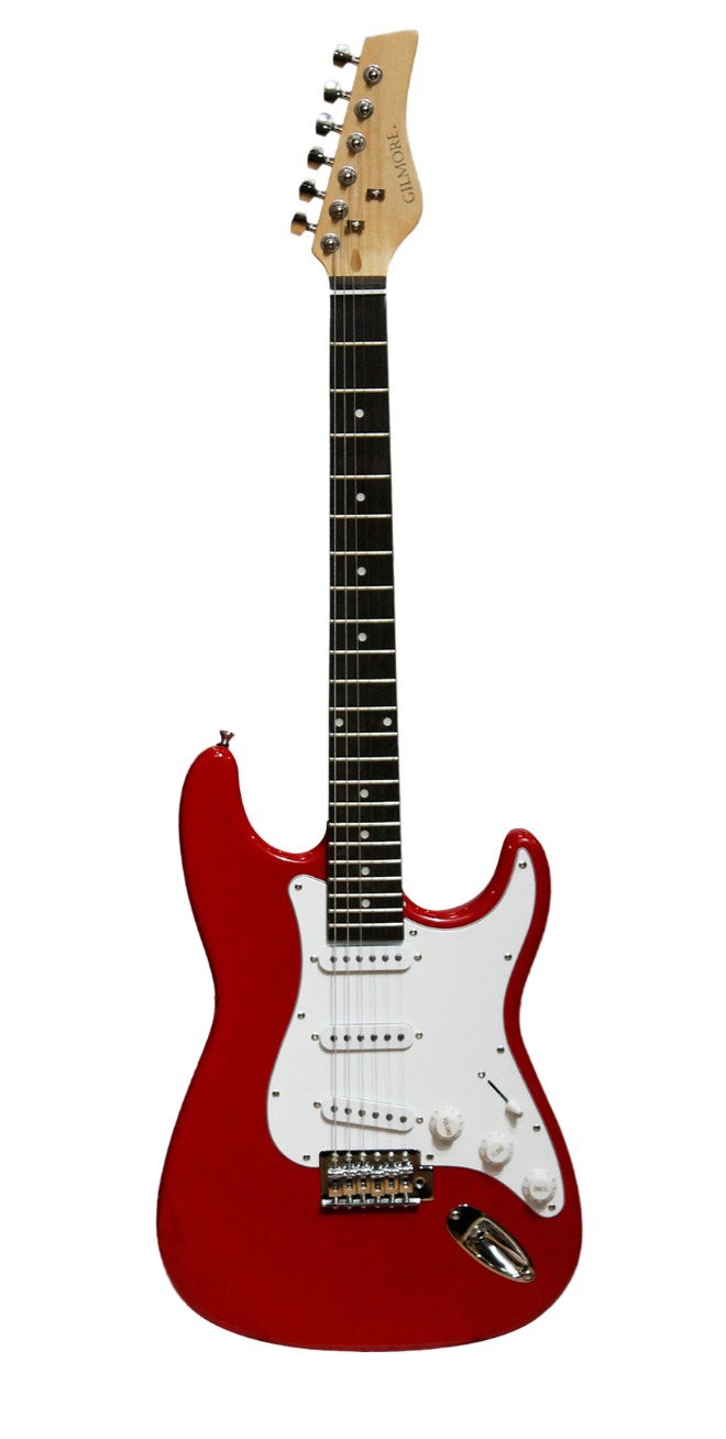 Guitarra Electrica Stratocaster Roja Gilmore | Glgr013 N