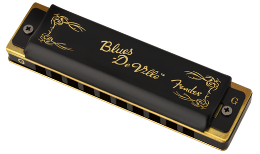 AMONICA FENDER  BLUES DEVILLE HARMONICA G | 0990702002 N