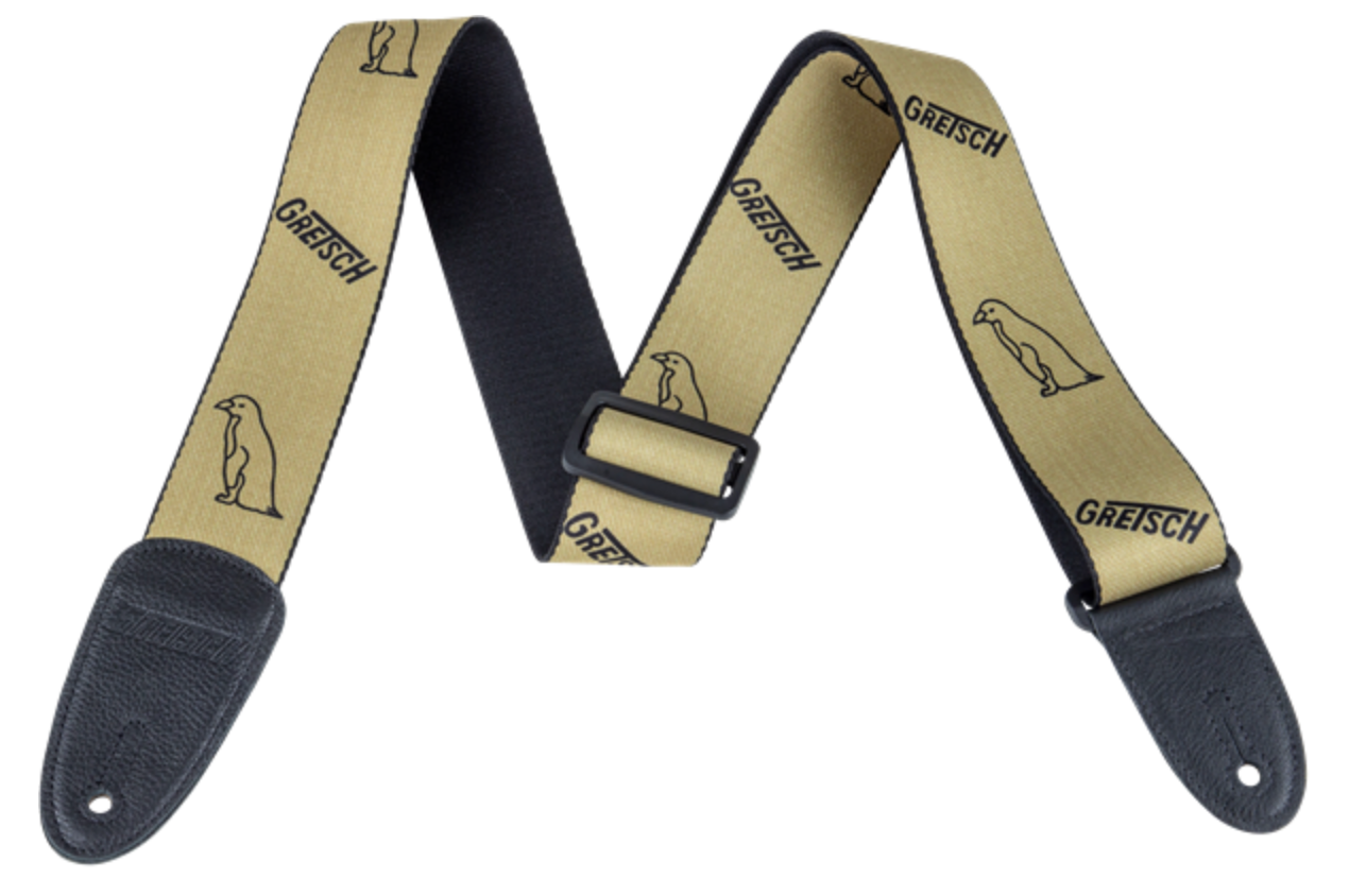 Correa Gretsch® Gold Penguins, Negra 9222257001 N