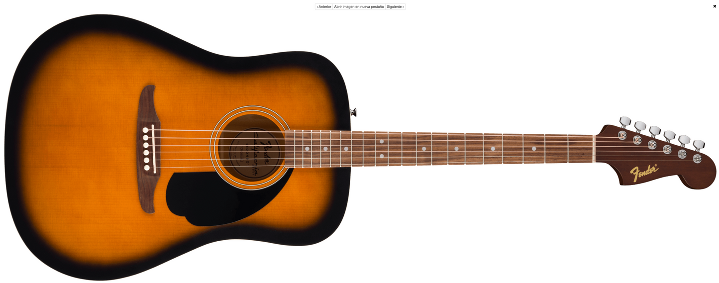 Guitarra Fender Debut Redondo 2ts | 0974000503 Nm