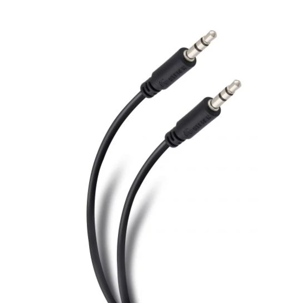 CABLE AUDIO 3.5MM ESTÉREO 4.5M NEGRO | 081-043 N