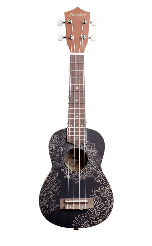 Ukelele Soprano U-21-blackmandala