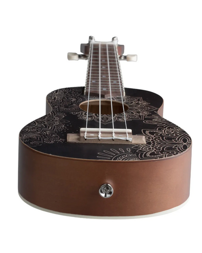 Ukelele Soprano U-21-blackmandala