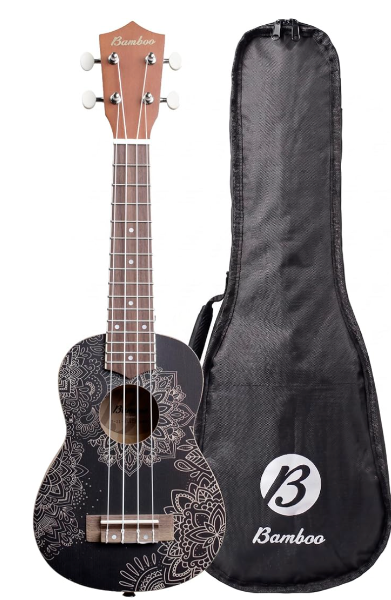 Ukelele Soprano U-21-blackmandala