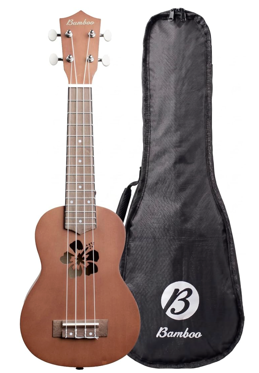Ukelele Soprano U-21-HIBISCUS-s