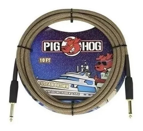 CABLE P/INST TUSCAN BROWN 3.05mt 1/4 1/4 ANG RECTO PIGHOG N