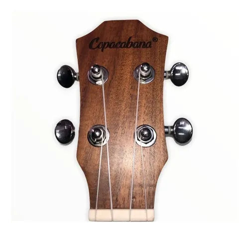 UKULELE CONCIERTO MADERA ACACIA CON FUNDA COPACABANA | CPUK061 N