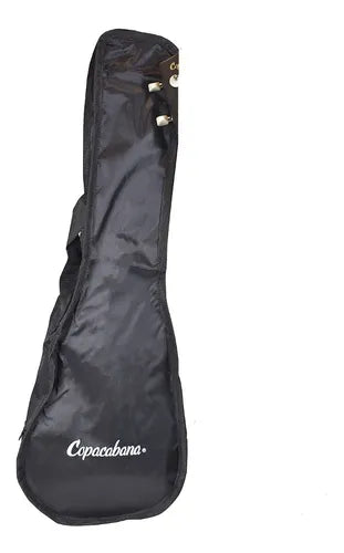 Ukulele Concierto Madera Acacia con Funda Copacabana
