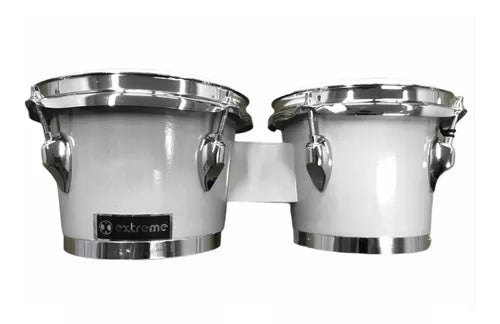BONGO 7 Y 8 EXTREME PLATA ARO CROMADO EXBG010 N