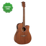 GUITARRA ELECTROACUSTICA BAMBU MAHOGANY 41" GA-41MAHOGAN Y-Q N