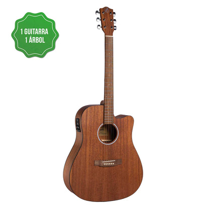 Guitarra Acustica Bamboo Ga 41 Mahogany