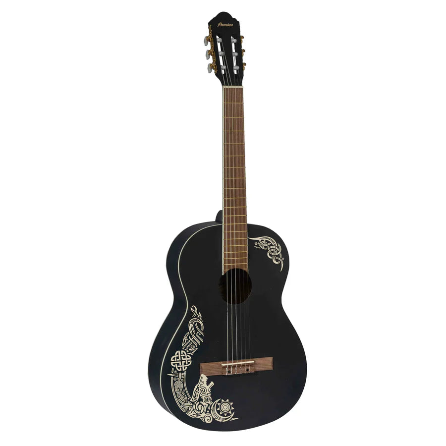 GUITARRA CLÁSICA NORDIC WOLF 36" BAMBOO GC-36-NORDICWOLF N