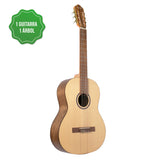 GUITARRA CLASICA NATURAL BAMBOO SPRUCE GC-39-STAGE N