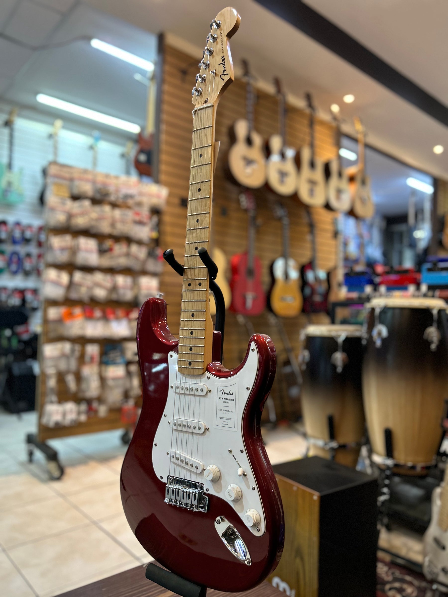 Guitarra Electrica Fender Stratocaster Candy Cola 0266220571 M