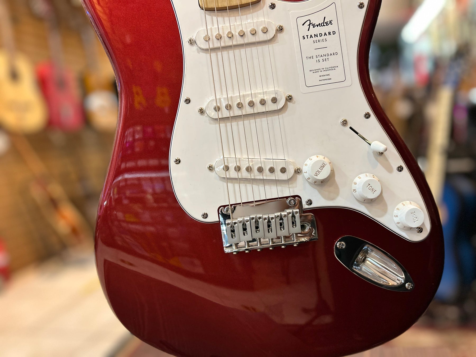 Guitarra Electrica Fender Stratocaster Candy Cola 0266220571 M