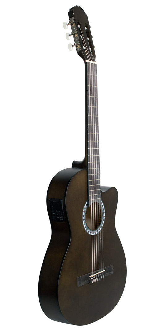 GUITARRA GEWA E/ACUST 4/4 NOGAL RES SLIM N