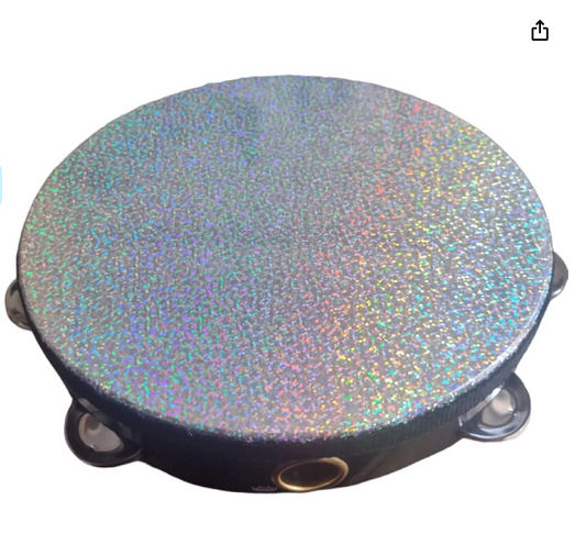 PANDERO REMO 10", 1 HILERA RIN SPARKLE TA-4110-46 N