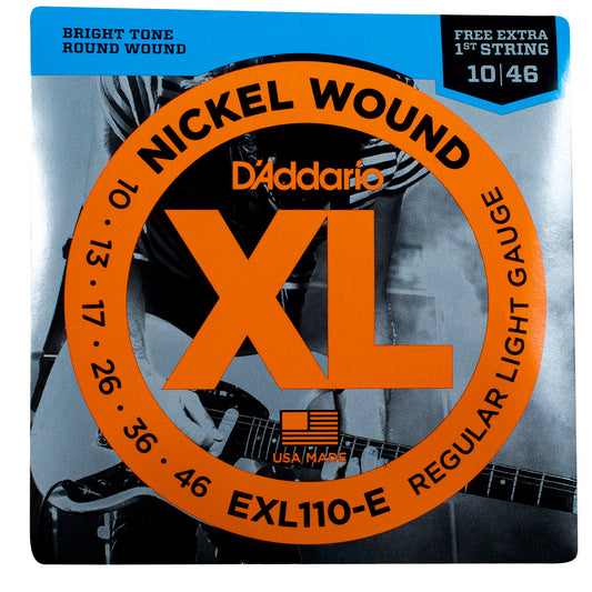 ENCORDADURA DADDARIO PARA GUITARRA ELECTRICA MOD. EXL110-E