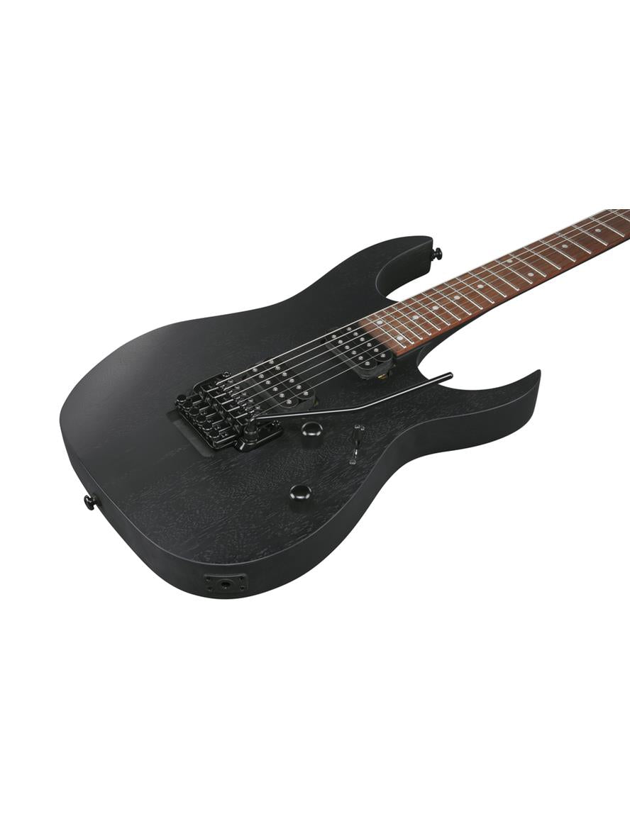 GUITARRA ELECTRICA IBANEZ ''RG'' NEGRO EROSIONADO MOD. RGRT420-WK | 8201664 D