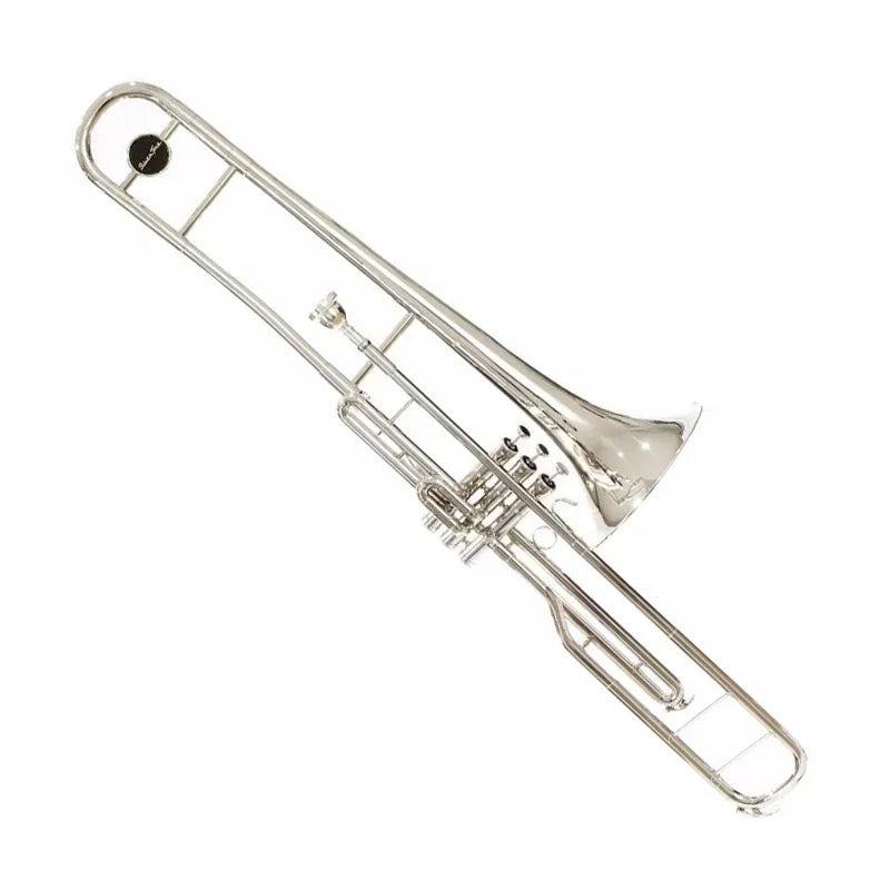 TROMBON DE EMBOLOS EN DO ( C ) NIQUELADO SILVERTONE ⌘ SLTB002 N
