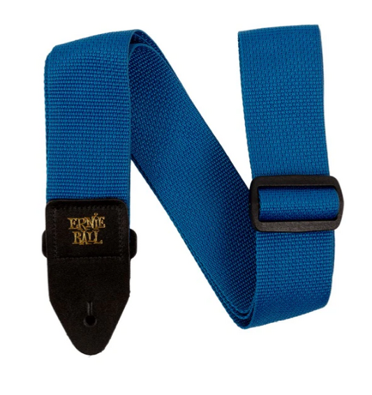 TAHALI /STRAP ERNIE BALL POLYPRO AZUL PERLA/NEGRO 5352 N