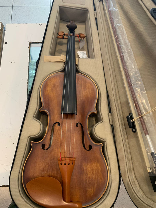 VIOLIN ATIGRADO 4/4 ANTIGUO FLAMED BOXWOOD AMADEUS CELLINI MV100-A N