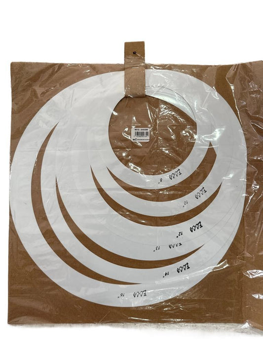 AHOGADORES PARA BATERIA BLANCO 8", 10", 12", 13", 14", 16" AHOGB N