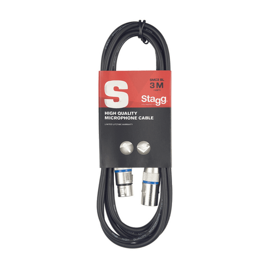 CABLE DE MICRÓFONO XLR / XLR (M / F), 3 M SMC3 CBL N