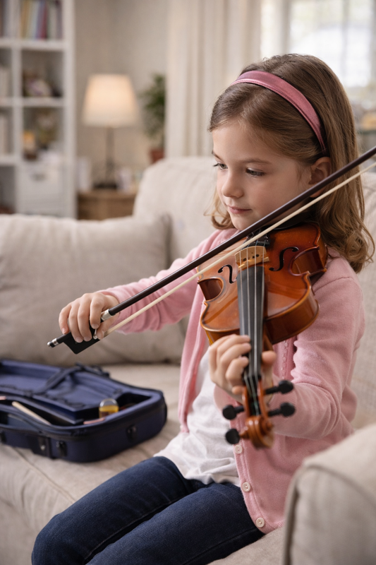Violin Estudiante 1/4 Solid Spruce Adeus Cellini