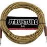 Cable para Instrumento Vintage 5.7 Mt 1/4"-1/4" Strukture | Sc186tw N