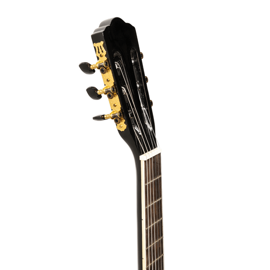 GUITARRA CLÁSICA ELECTROACUSTICA CON RESAQUE Y EQ DE 4 BANDAS B-BAND NEGRA SCL60 TCE-BLK N