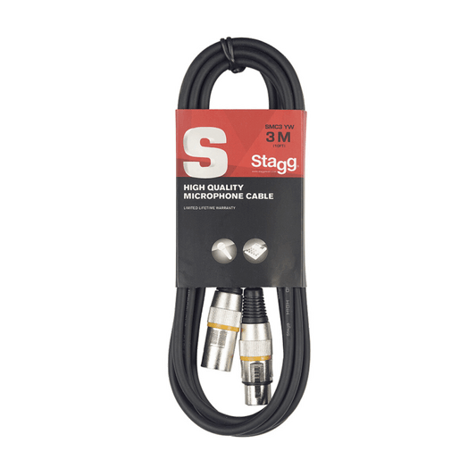 CABLE DE MICRÓFONO XLR / XLR (M / F), 3 M SMC3 YW N