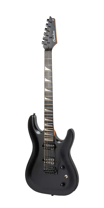 Guitarra Electrica Boky HH Negra Bamboo
