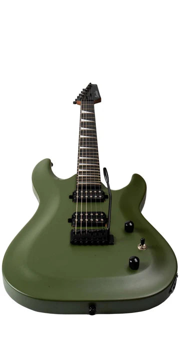 Guitarra Electrica Boky HH Verde Bamboo